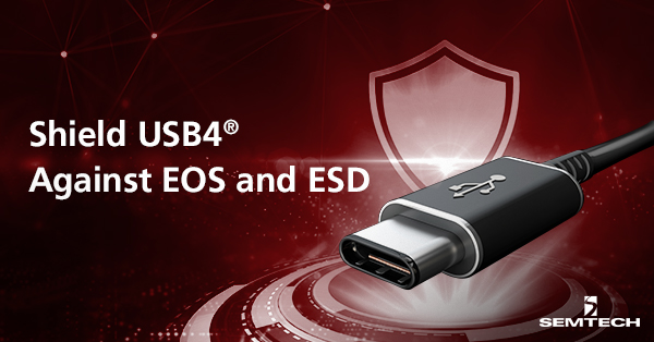 屏蔽USB4防止EOS和ESD